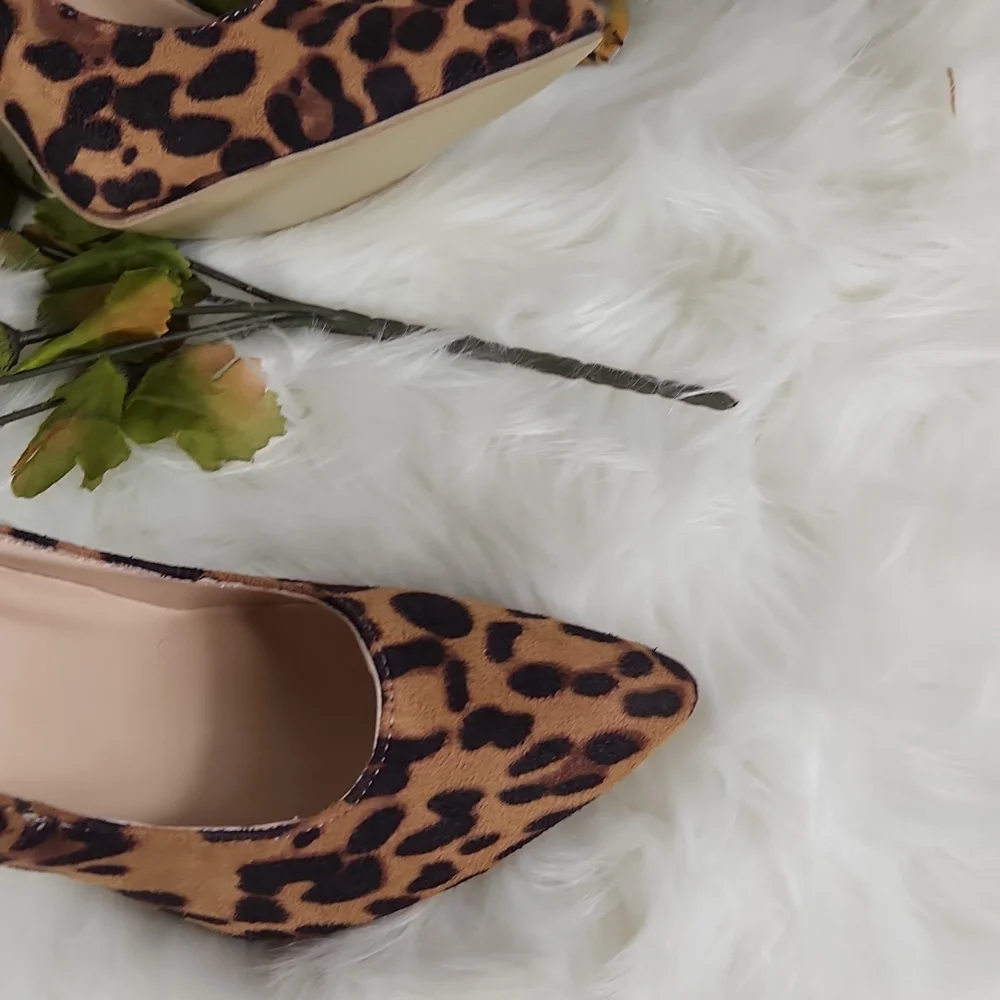 LALA IKAI, Brown Leopard heels, Size 37 - Picture 8 of 9